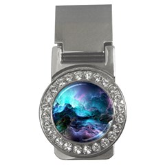 Abstract Graphics Nebula Psychedelic Space Money Clips (cz)  by 99art