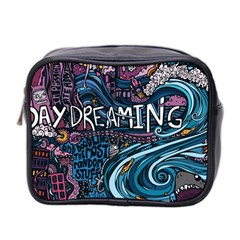 Graffiti Art Psychedelic Art Graphic Design Modern Art Mini Toiletries Bag (two Sides) by 99art