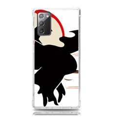 Bat Broom Broomstick Samsung Galaxy Note 20 Tpu Uv Case by 99art