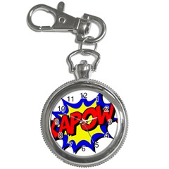 Kapow-comic-comic-book-fight Key Chain Watches by 99art