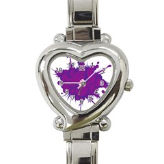 Explosion-firecracker-pyrotechnics Heart Italian Charm Watch by 99art