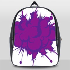 Explosion-firecracker-pyrotechnics School Bag (xl) by 99art