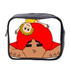 Comic-characters-grandfather Mini Toiletries Bag (two Sides) by 99art