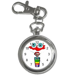 Animation-eyes-cartoon-cute-comic Key Chain Watches by 99art