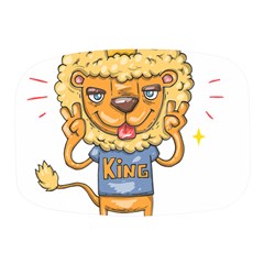 Animation-lion-animals-king-cool Mini Square Pill Box by 99art