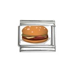 Hamburger-cheeseburger-burger-lunch Italian Charm (9mm) Front