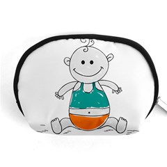 Baby-cute-child-birth-happy Accessory Pouch (medium) by 99art