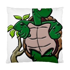 Amphibian-animal-cartoon-reptile Standard Cushion Case (two Sides) by 99art