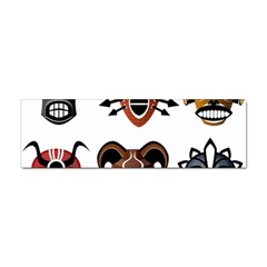 Tribal-masks-african-culture-set Sticker Bumper (10 Pack) by 99art