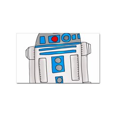 Technology-clip-art-r2d2 Sticker Rectangular (100 Pack) by 99art