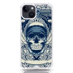 Skull Drawing iPhone 14 TPU UV Print Case Front