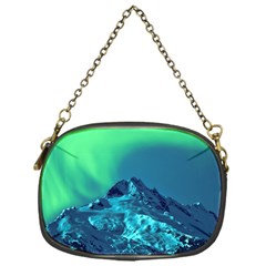 Aurora Borealis Sky Winter Snow Mountains Night Chain Purse (one Side) by B30l