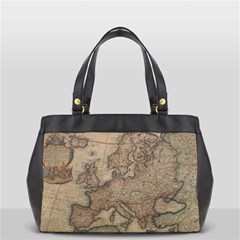 Old Vintage Classic Map Of Europe Oversize Office Handbag by B30l