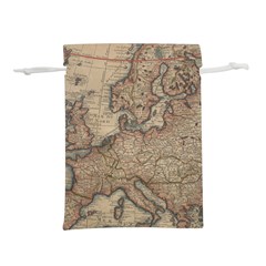 Old Vintage Classic Map Of Europe Lightweight Drawstring Pouch (s) by B30l