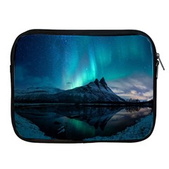 Aurora Borealis Mountain Reflection Apple Ipad 2/3/4 Zipper Cases by B30l