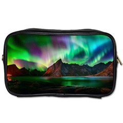 Aurora Borealis Nature Sky Light Toiletries Bag (two Sides) by B30l