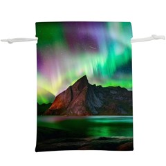 Aurora Borealis Nature Sky Light Lightweight Drawstring Pouch (xl) by B30l