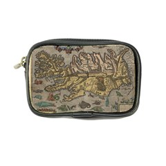 Iceland Cartography Map Renaissance Coin Purse by B30l