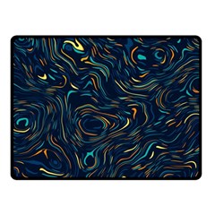 Colorful Abstract Pattern Creative Colorful Line Linear Background Fleece Blanket (small) by B30l