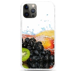 Variety Of Fruit Water Berry Food Splash Kiwi Grape Iphone 12 Pro Max Tpu Uv Print Case by B30l