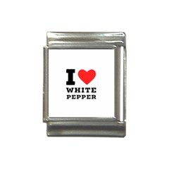 I Love White Pepper Italian Charm (13mm) by ilovewhateva