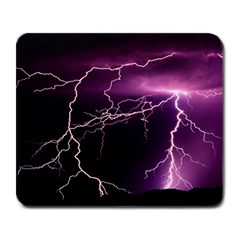 Storm Flashlight Space Nature Large Mousepad by Cowasu