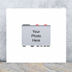 I Love Pork  White Wall Photo Frame 5  X 7  by ilovewhateva