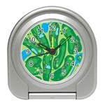 Golf Course Par Golf Course Green Travel Alarm Clock Front