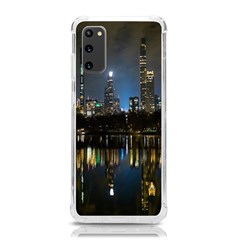 New York Night Central Park Skyscrapers Skyline Samsung Galaxy S20 6 2 Inch Tpu Uv Case by Cowasu