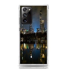 New York Night Central Park Skyscrapers Skyline Samsung Galaxy Note 20 Ultra Tpu Uv Case by Cowasu