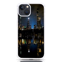 New York Night Central Park Skyscrapers Skyline Iphone 13 Tpu Uv Print Case by Cowasu