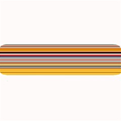 Neopolitan Horizontal Lines Strokes Large Bar Mat by Bangk1t