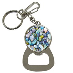 Stones Gems Multi Colored Rocks Bottle Opener Key Chain by Bangk1t