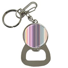 Triangle Stripes Texture Pattern Bottle Opener Key Chain by Bangk1t