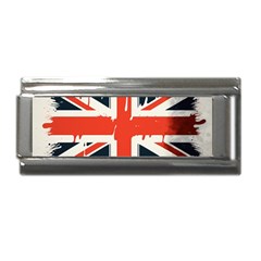 Union Jack England Uk United Kingdom London Superlink Italian Charm (9mm) by Bangk1t