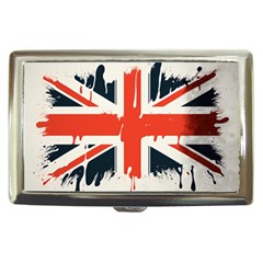 Union Jack England Uk United Kingdom London Cigarette Money Case by Bangk1t