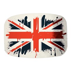 Union Jack England Uk United Kingdom London Mini Square Pill Box by Bangk1t