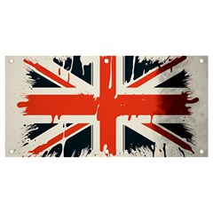 Union Jack England Uk United Kingdom London Banner And Sign 4  X 2  by Bangk1t