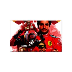 Carlos Sainz Sticker Rectangular (10 Pack) by Boster123