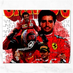 Carlos Sainz Rectangular Jigsaw Puzzl by Boster123