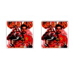 Carlos Sainz Cufflinks (Square) Front(Pair)