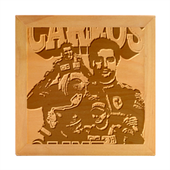 Carlos Sainz Wood Photo Frame Cube by Boster123