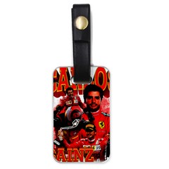 Carlos Sainz Luggage Tag (one Side) by Boster123