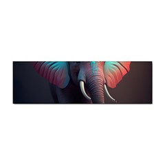 Elephant Tusks Trunk Wildlife Africa Sticker Bumper (10 Pack) by Ndabl3x