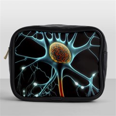 Organism Neon Science Mini Toiletries Bag (one Side) by Ndabl3x