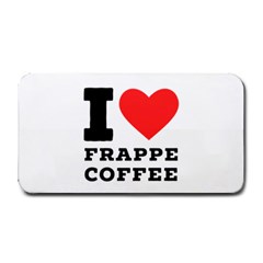 I Love Frappe Coffee Medium Bar Mat by ilovewhateva