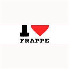 I Love Frappe Coffee Large Bar Mat by ilovewhateva