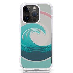 Waves Tidal Ocean Sea Tsunami Wave Minimalist Iphone 14 Pro Tpu Uv Print Case by Wav3s