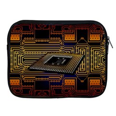 Processor Cpu Board Circuit Apple Ipad 2/3/4 Zipper Cases by Wav3s