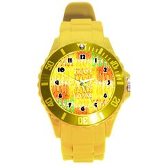 22 Yellow Ericksays Plastic Sport Watch (large) by tratney